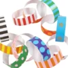 Guirlandestrimler Med Print - Mønstret - 160X15 MM - 2400 Stk