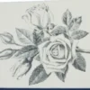 Gummistempel 14X10 Rose