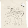 Gymnastikpose - Havfrue - Str. 37X41 CM - 110 G - Lys Natur - 1 Stk