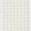 Halvperler - Selvklæbende - Ø 5 MM - Hvid - 144 Stk