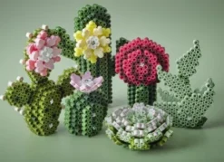 Hama Art - Sukkulenter Perlesæt - 6.000 Midi Perler - 3622