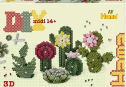 Hama Art - Sukkulenter Perlesæt - 6.000 Midi Perler - 3622