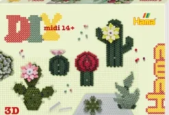 Hama Art - Sukkulenter Perlesæt - 6.000 Midi Perler - 3622