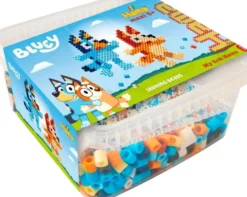 Hama 8756 - Bluey - 900 Maxi Perler + Perleplade + Snor + Papir