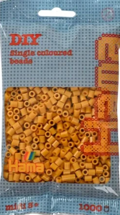 Hama 207-122 - Karry Gul - 1.000 Stk. DIY Beads Midi Perler