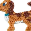 Hama 326 - Lille Hund Perleplade - Midi - 7,5X9,5 CM