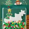 Hama 4142 - Lille Juletræ - 450 DIY Midi Perler + Plade + Papir