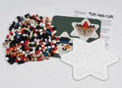Hama 4143 - Lille Stjerne - 450 DIY Midi Perler + Plade + Papir