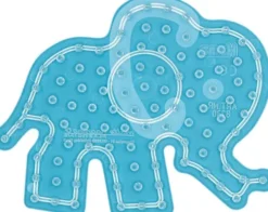 Hama Maxi Perleplade - Elefant - Transparent - 14X11,5 CM - 8230