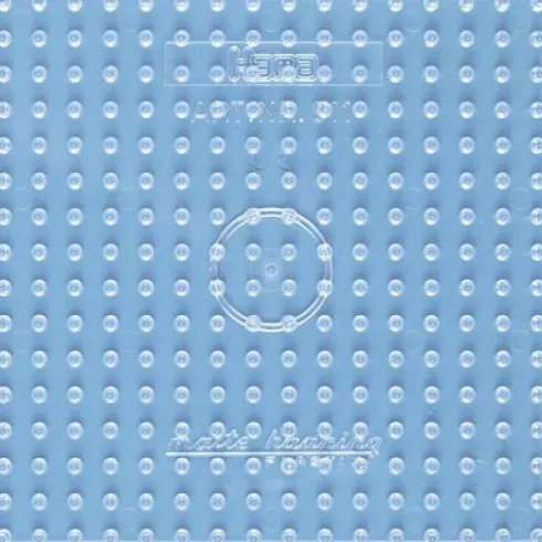 Hama Maxi Perleplade - Firkantet - Transparent - 16X16 CM - 8214