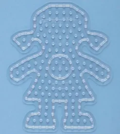 Hama Maxi Perleplade - Pige - Transparent - 19,5X16 CM - 8207