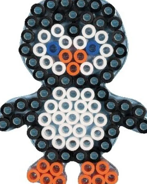 Hama Maxi Perleplade - Pingvin - Transparent - 14X11,5 CM - 8227