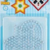 Hama Maxi Perleplader - Hjerte Og Stjerne - Transparent - 8105