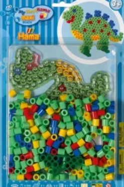 Hama Maxi Perler - Dinosaur Perlesæt - 250 Perler - 8909