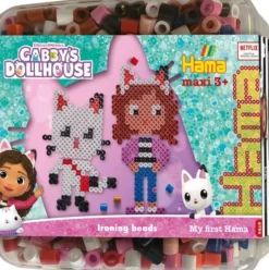 Hama Maxi Perler - Gabby's Dollhouse - 900 Perler 1 Plade - 8754