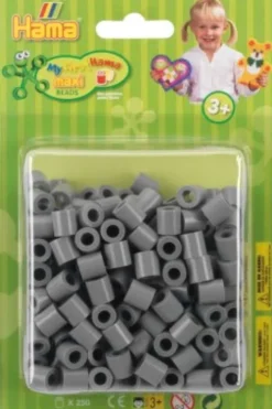 Hama Maxi Perler - Grå - 250 Stk. - 8517