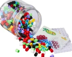 Hama Maxi Perler - Perlesæt - 400 Perler + 2 Plader - Grøn - 8792