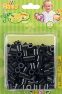Hama Maxi Perler - Sort - 250 Stk. - 8518