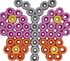 Hama Maxi Perlesæt - 3.000 Perler Og 4 Plader Bøtte - 8806