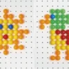Hama Maxi Stick - Firkantet Plade Med 140 Stifter - 9667