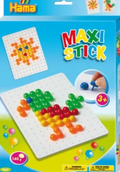 Hama Maxi Stick - Firkantet Plade Med 140 Stifter - 9667