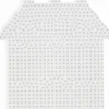 Hama Midi Perleplade - Hus - 17X15 CM - 306