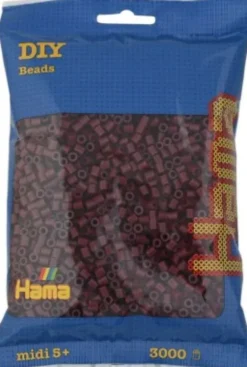 Hama Midi Perler - Bordeaux - 3.000 Stk. - 201-30