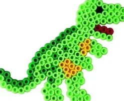 Hama Midi Perler - Dinosaurer Og Biler Perlesæt - 2.000 Perler - 3502