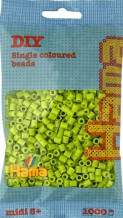 Hama Midi Perler - DIY Lime - 1.000 Stk - 207-104