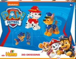 Hama Midi Perler - 3D Paw Patrol Perlesæt - 4.000 Perler - 7920