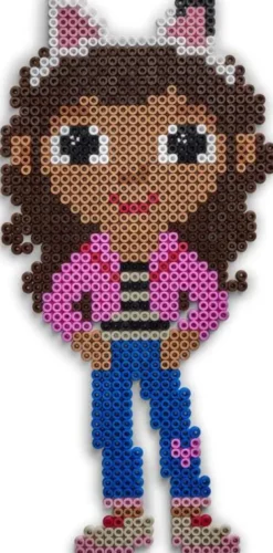 Hama Midi Perler - Gabby's Dollhouse - 4.000 Perler 2 Plader - 7918