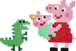Hama Midi Perler - Gurli Gris Og Lillesøster Perlesæt - 2.000 Perler
