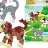 Hama Midi Perler - Hunde Og Katte Perlesæt - 2.000 Perler - 3449