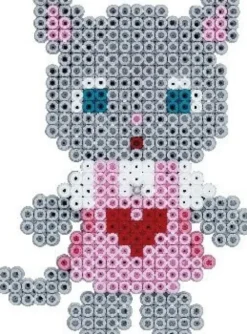 Hama Midi Perler - Kat Perlesæt - 2.500 Perler - 3254