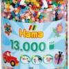 Hama Midi Perler - Mix 68 - 13.000 Stk I Spand - 211-68