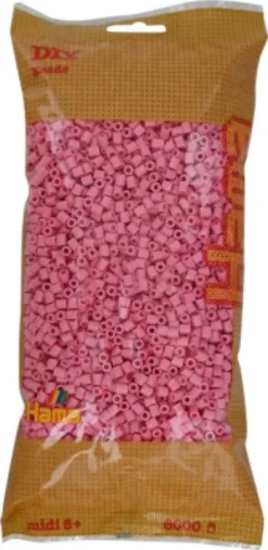 Hama Midi Perler - Pink - 6.000 Stk - 205-06