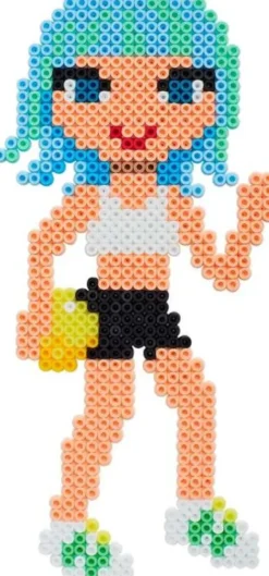 Hama Midi Perler - Smarte Piger Perlesæt - 4.000 Perler - 3159