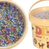 Hama Midi Perler - 10.000 Stk. I Spand - Pastel Mix 50 - 180-50