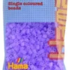 Hama Midi Perler - Transparent Lilla - 1.000 Stk - 207-74
