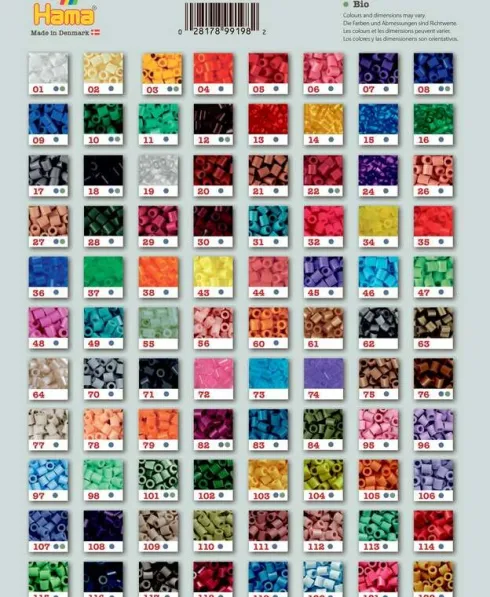 Hama 99198 - Mini Bio Farvekort - A4 - 2026