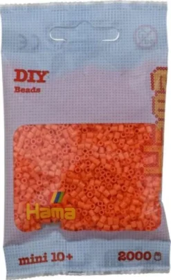 Hama Mini Perler - Abrikos - 2.000 Stk. - 501-79