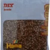Hama Mini Perler - Brun - 2.000 Stk. - 501-12