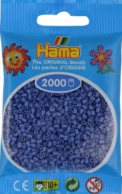 Hama Mini Perler - Lavendel - 2.000 Stk. - 501-107