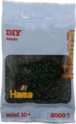 Hama Mini Perler - Mørkegrøn - 2.000 Stk. - 501-28