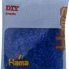 Hama Mini Perler - Neon Blå - 2.000 Stk. - 501-36