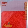 Hama Mini Perler - Neon Rød - 2.000 Stk. - 501-35