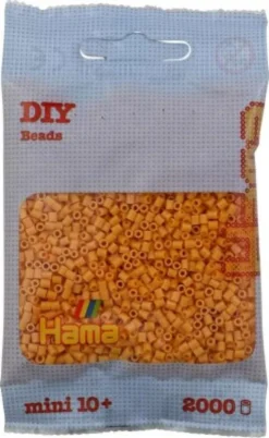 Hama Mini Perler - Peter Plys Gul - 2.000 Stk. - 501-60