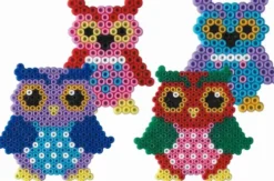 Hama Mini Perlesæt - Ugler Perleplade Og Perler - 5507