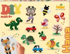Hama 3165 - Perlesjov - 4.000 DIY Midi Perler + 2 Plader