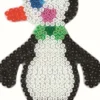 Hama 301 - Pingvin Midi Perleplade - 15X11 CM